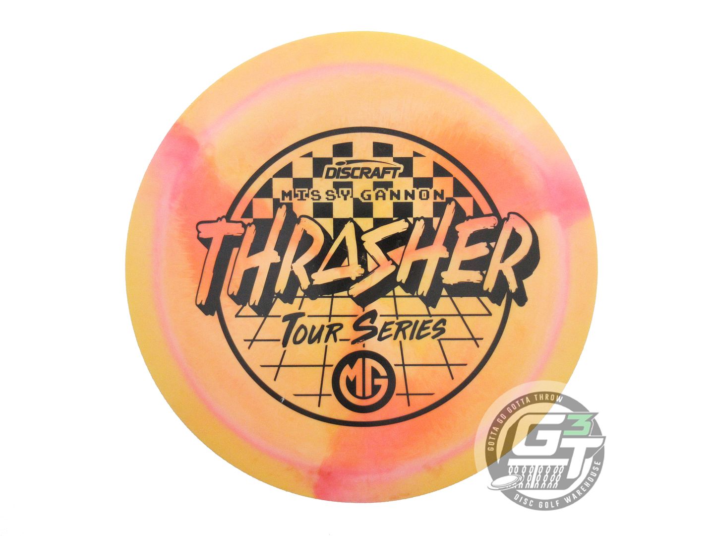 USED Discraft [GANNON] ESP Thrasher 172g Orange-Pink Distance Driver Disc