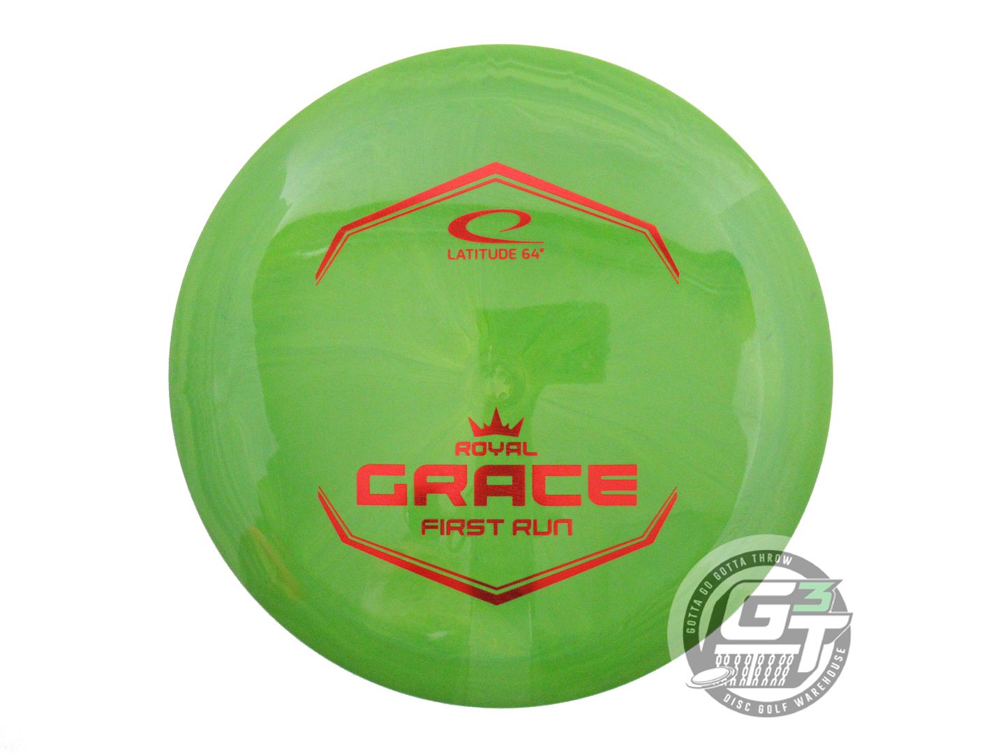 USED Latitude 64 Royal Grand Grace 175g Green Red Foil Distance Driver Golf Disc