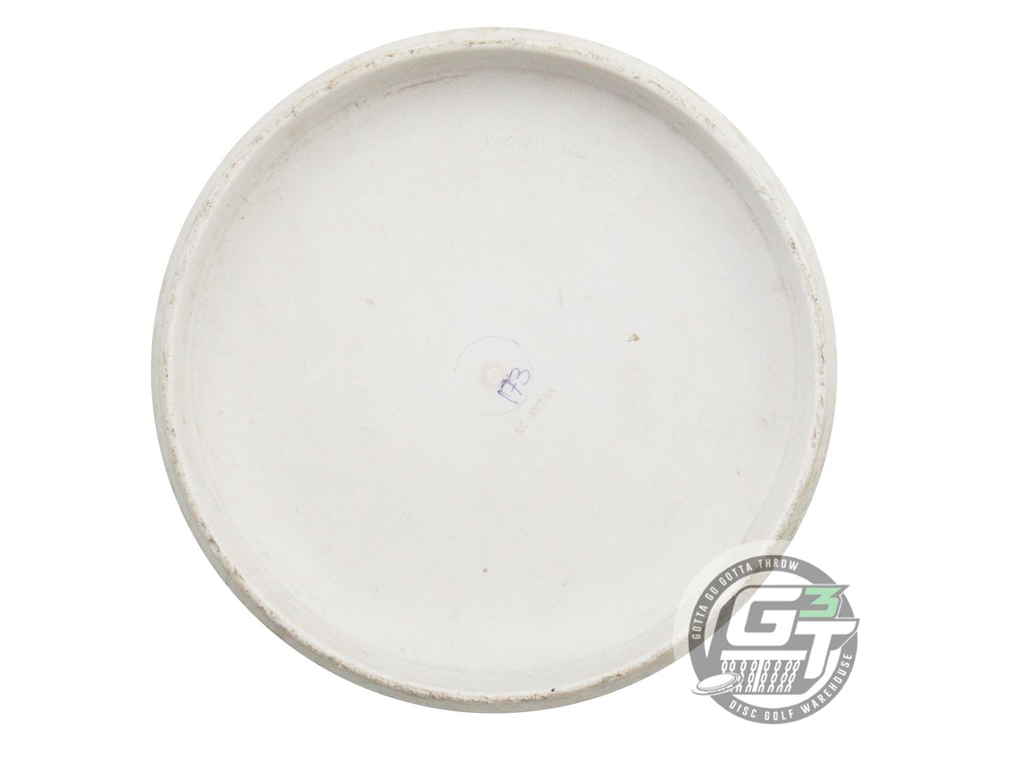 USED Innova [HEIMBURG] Pro KC Aviar 173g White Orange Stamp Putter Golf Disc