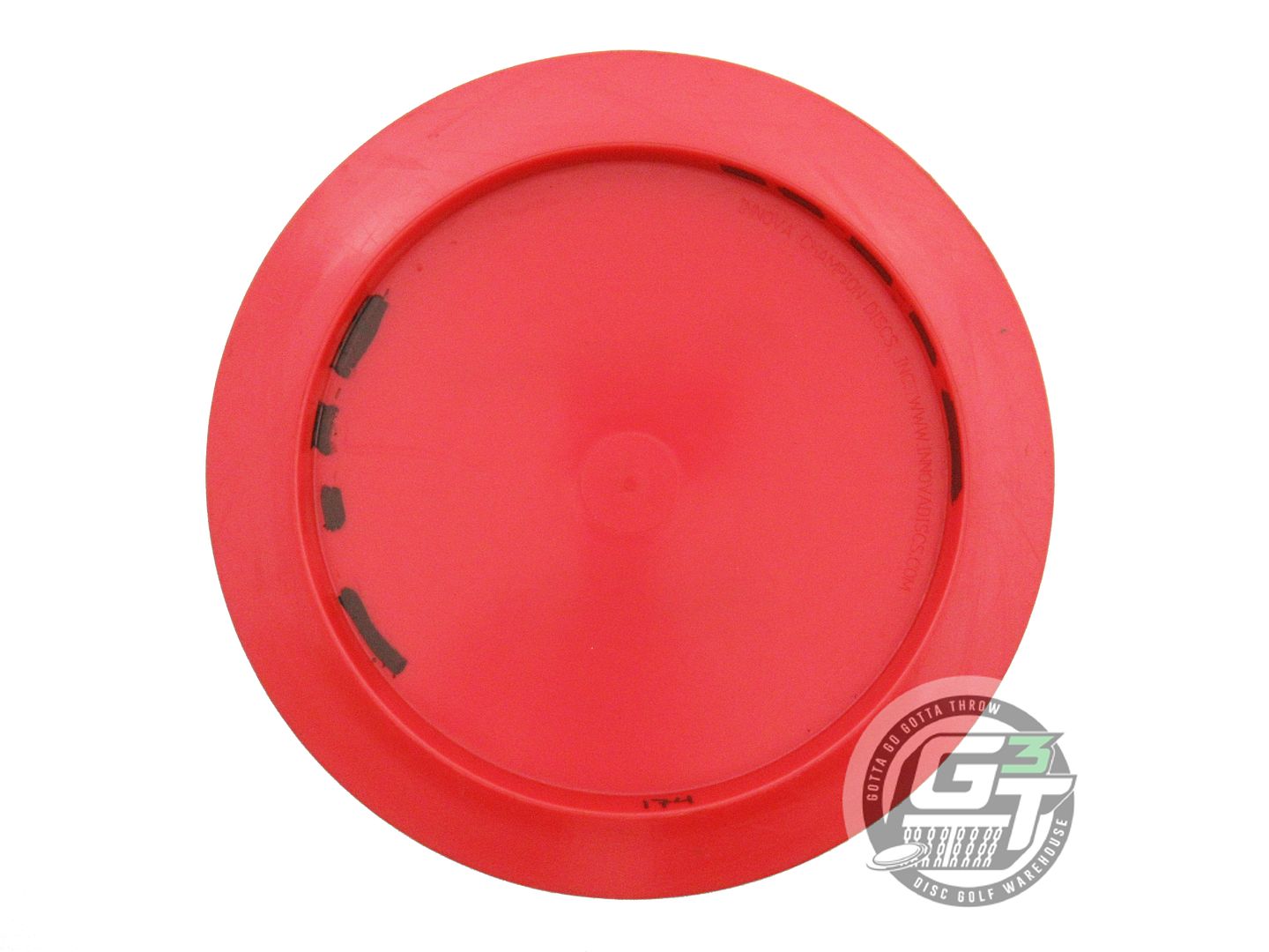 USED Innova GStar Katana 174g Red Silver Glitter Foil Distance Driver Golf Disc