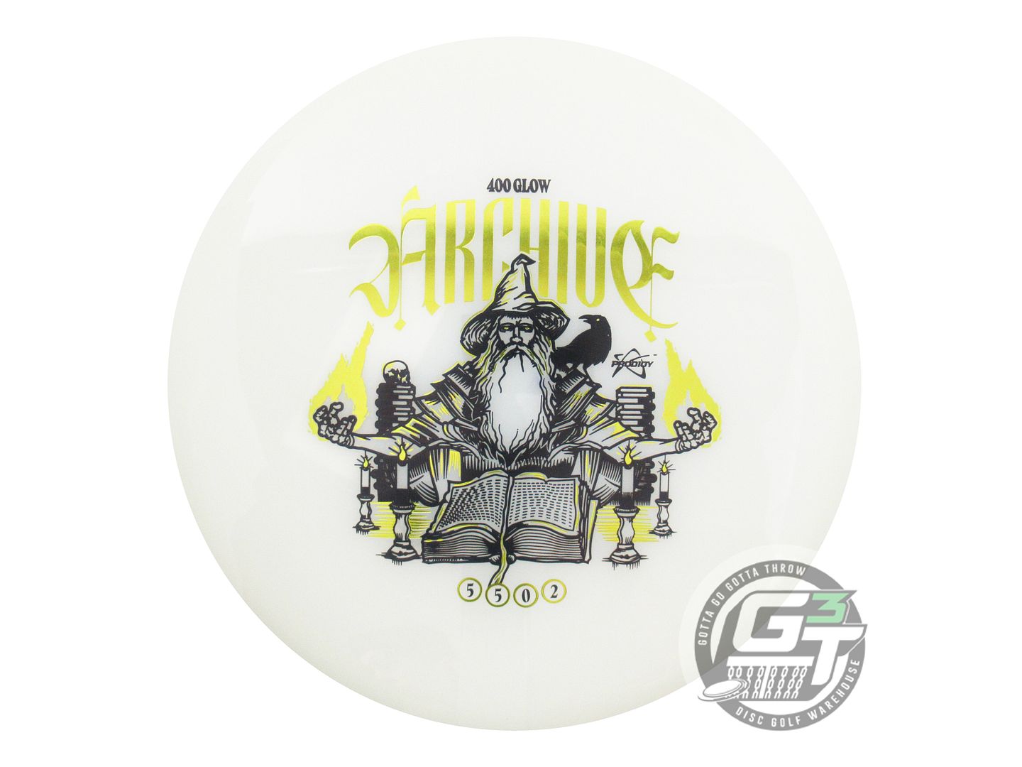 Prodigy Limited Edition Summoner Stamp 400 Glow Series Archive Midrange Golf Disc (Individually Listed)