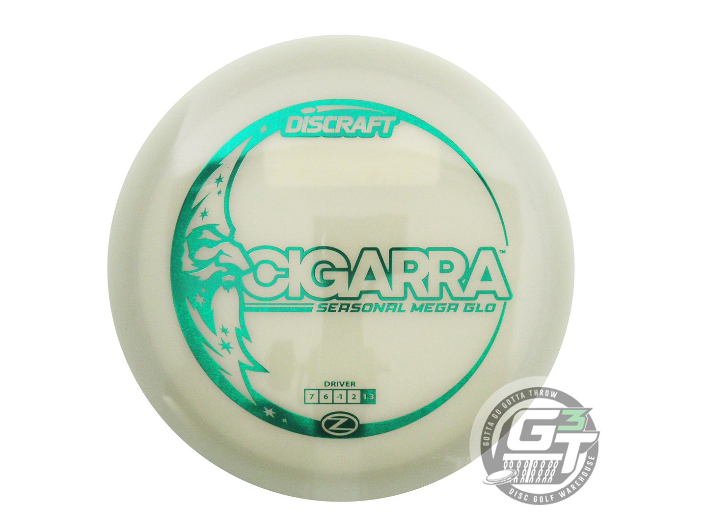 Discraft Seasonal Mega Glo Z Cigarra Fairway Driver Golf Disc (Individually Listed)