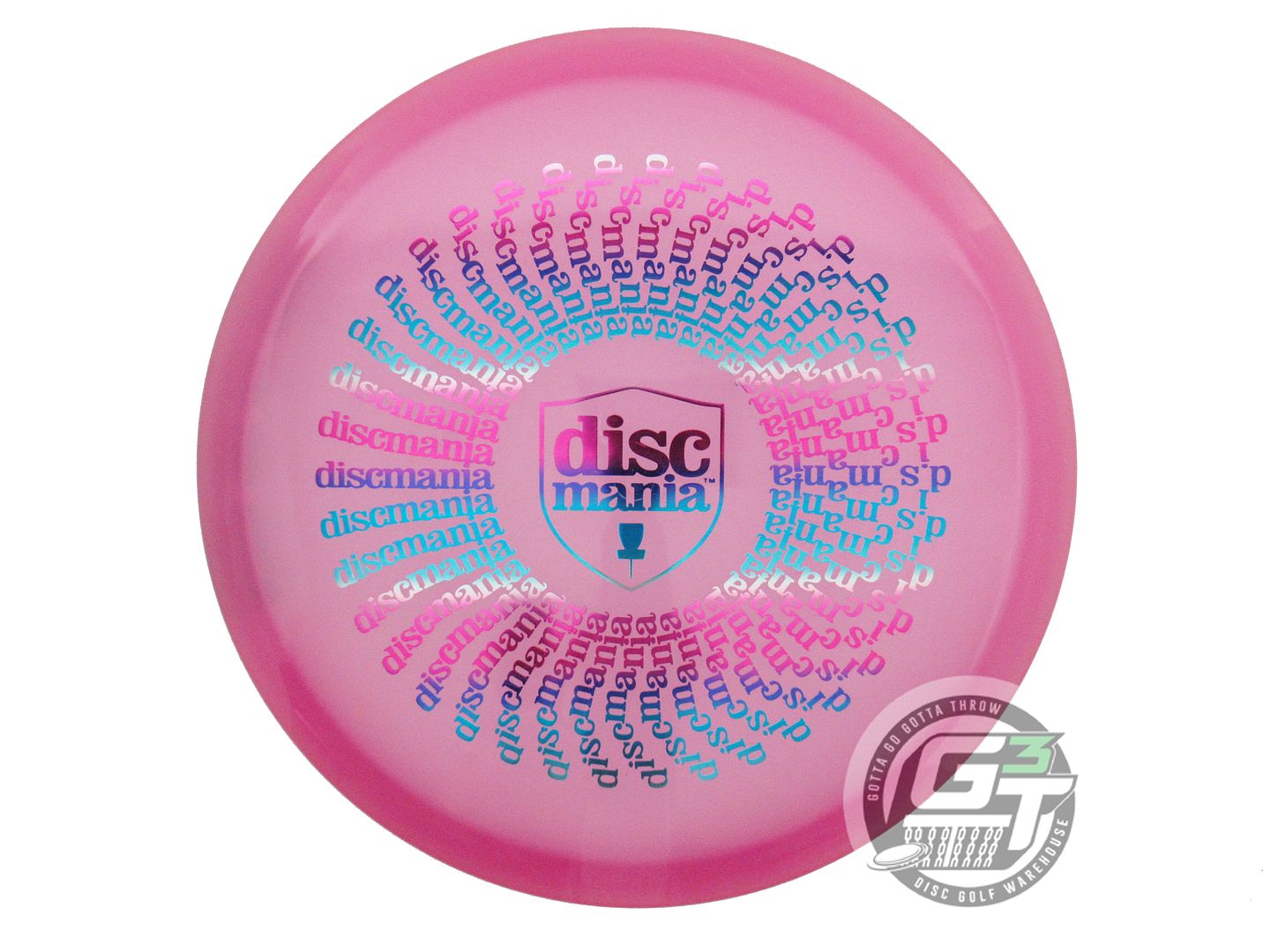 NOS DiscMania SPIRAL ZOETROPE Glow C-Line MD1 178g Pink Miami Foil Midrange Disc