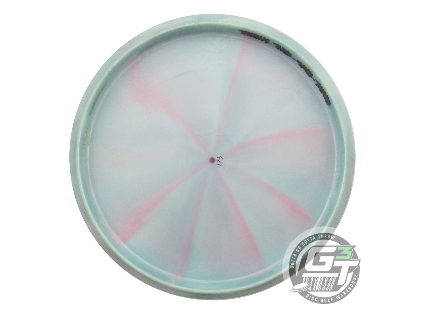 USED Discraft Titanium Zone 173g Seafoam-Pink Putter Golf Disc