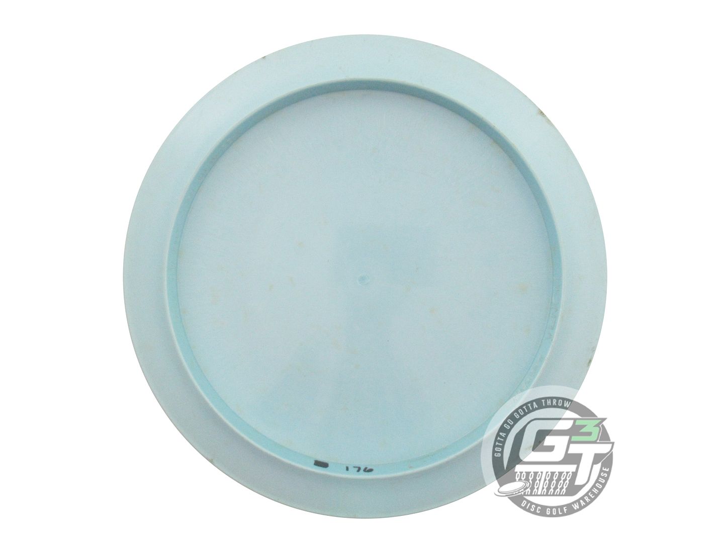 USED Discraft Big Z Venom 176g Sky Blue Gold Holo Foil Distance Driver Golf Disc