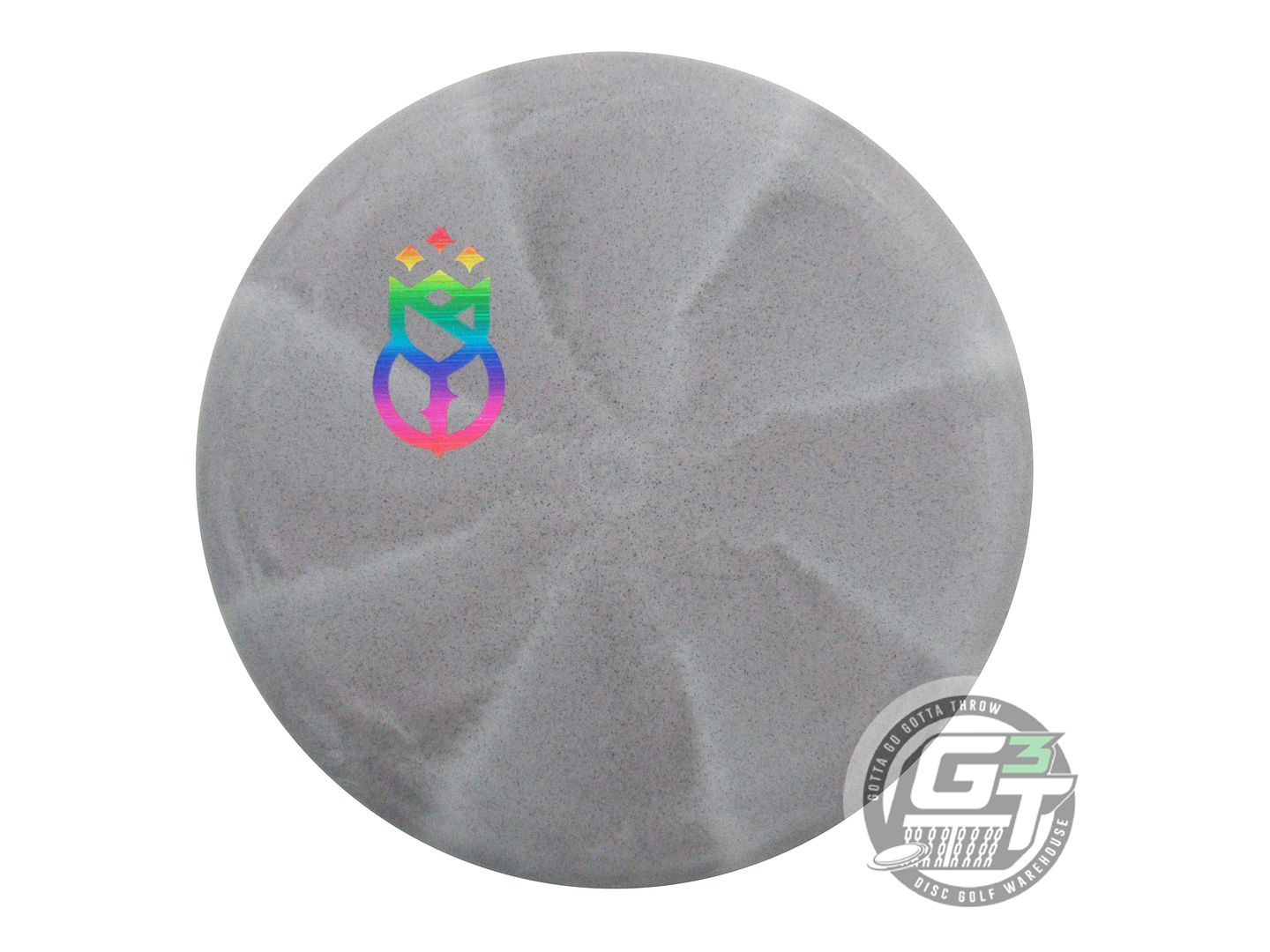 USED DGA [ALLEN] ProSeries Steady BL 175g Gray Rainbow Laser Foil Putter Disc