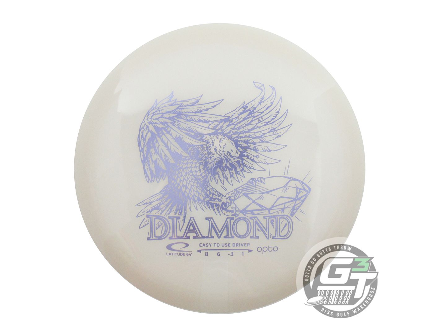 Latitude 64 Opto Line Diamond Fairway Driver Golf Disc (Individually Listed)