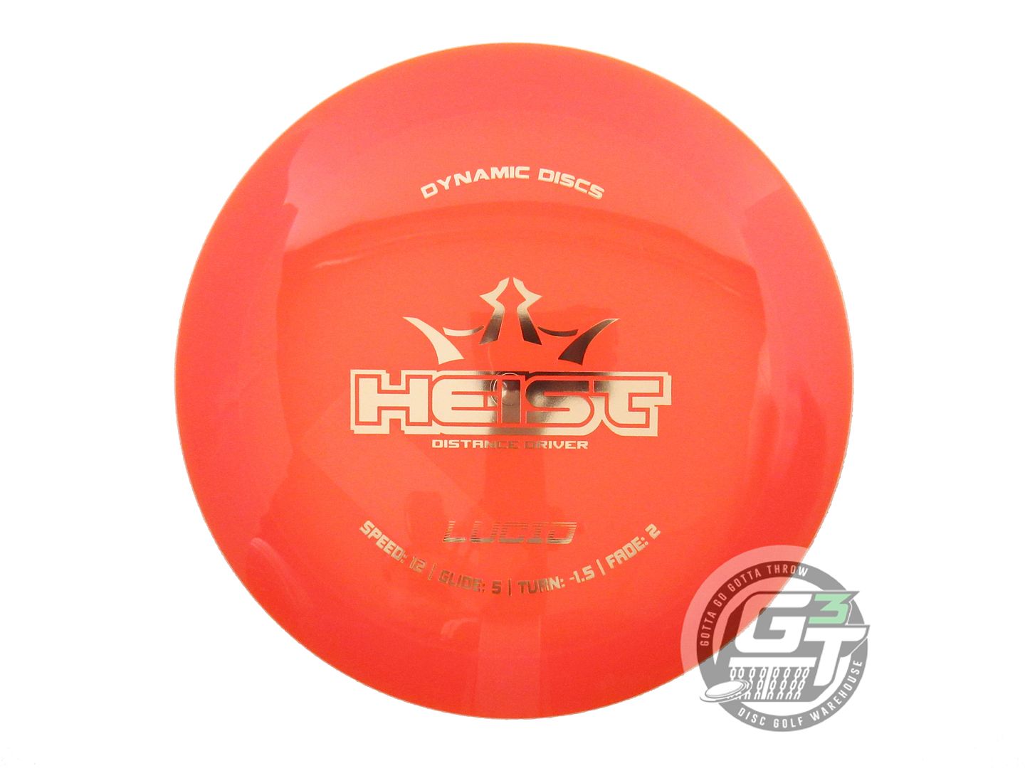 Dynamic Discs Lucid Heist Distance Driver Golf Disc (Individually Listed)