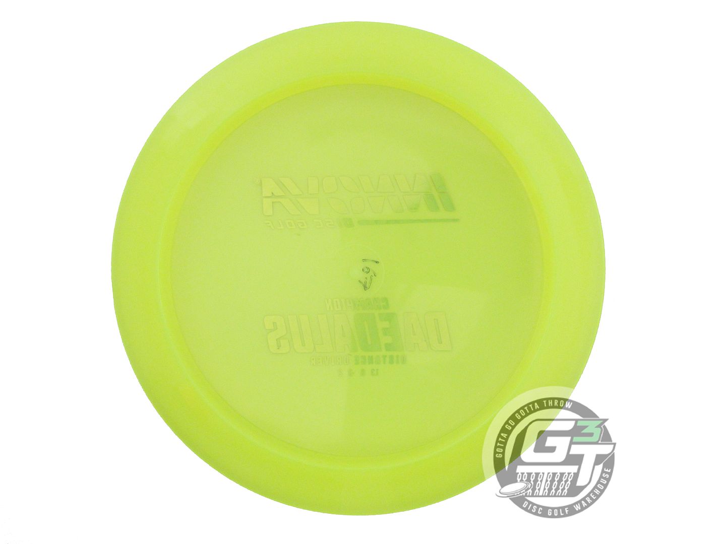 NOS Innova Champion Daedalus 167g Yellow Pink Rose Foil Distance Driver Disc