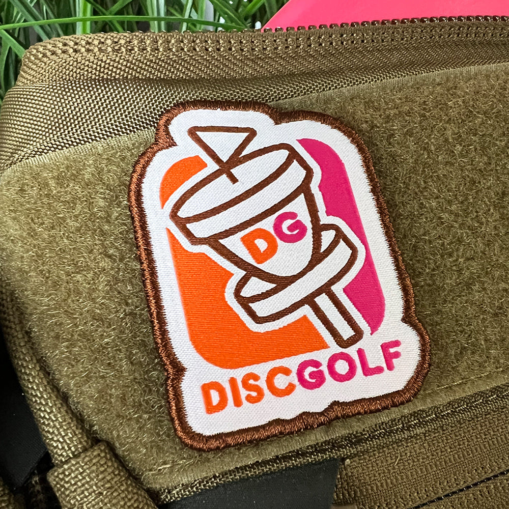 Dunkin Disc Golf Patch