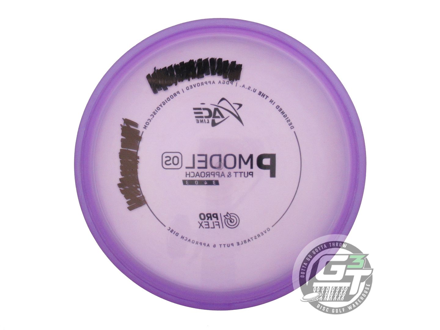 USED Prodigy Discs ProFlex P Model OS 175g Purple Putter Golf Disc