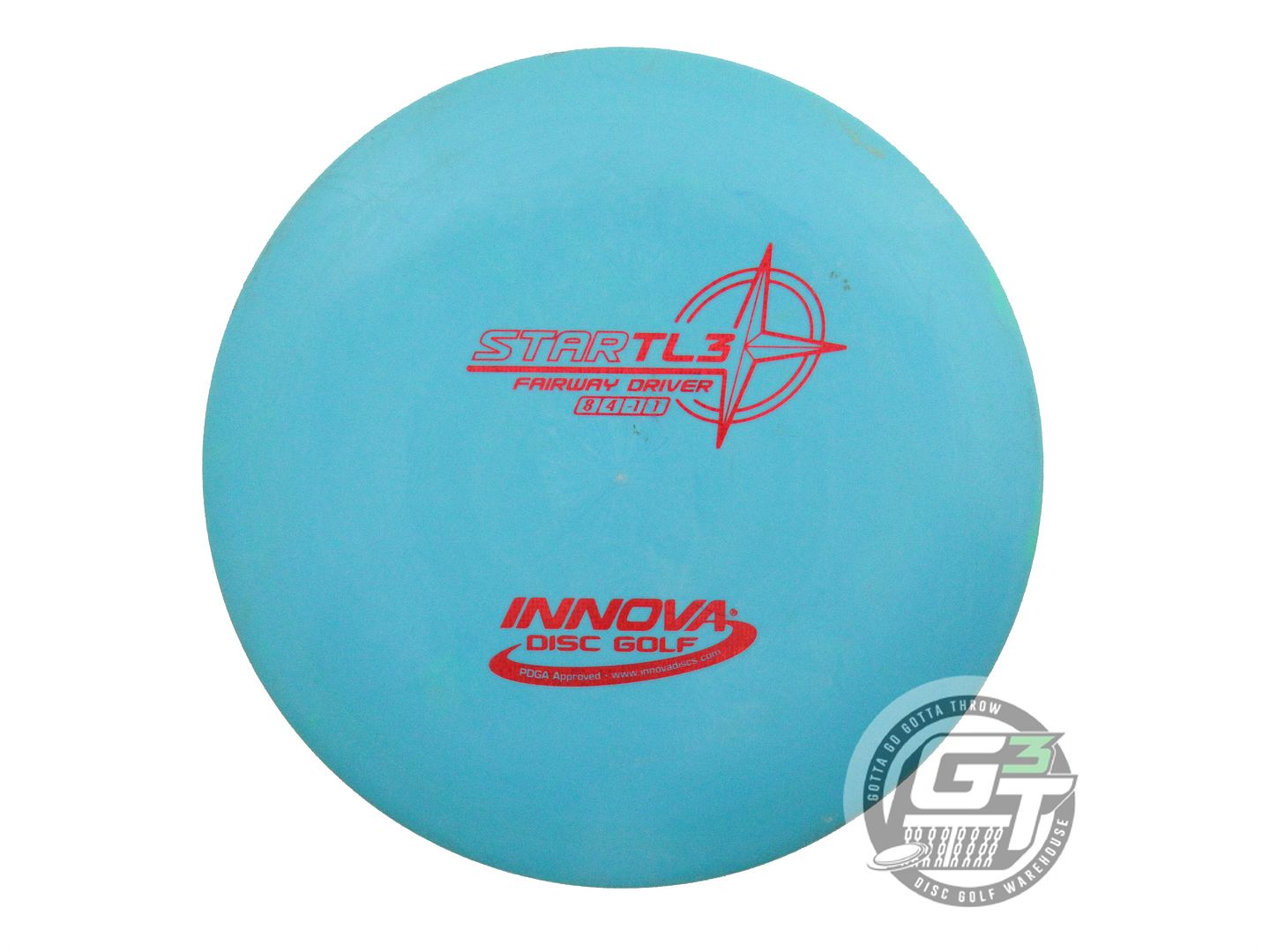 USED Innova Star TL3 168g Teal Red Glitter Foil Fairway Driver Golf Disc