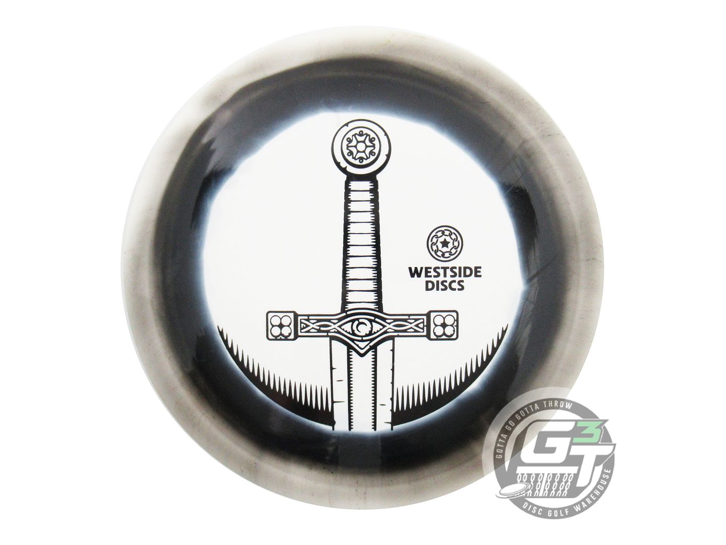 USED Westside Discs Tournament Ring Sword 173g White-Black Driver Golf Disc