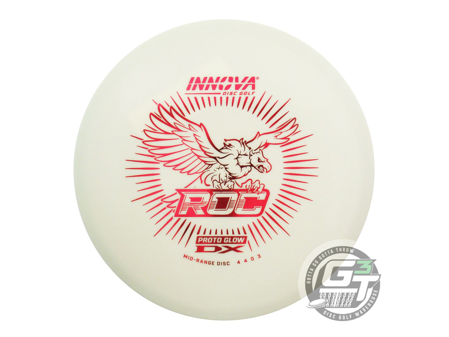 Innova Proto Glow DX Roc Midrange Golf Disc (Individually Listed) - Gotta Go Gotta Throw
