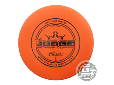 Dynamic Discs Classic Soft EMAC Judge Putter Golf Disc (Individually Listed)