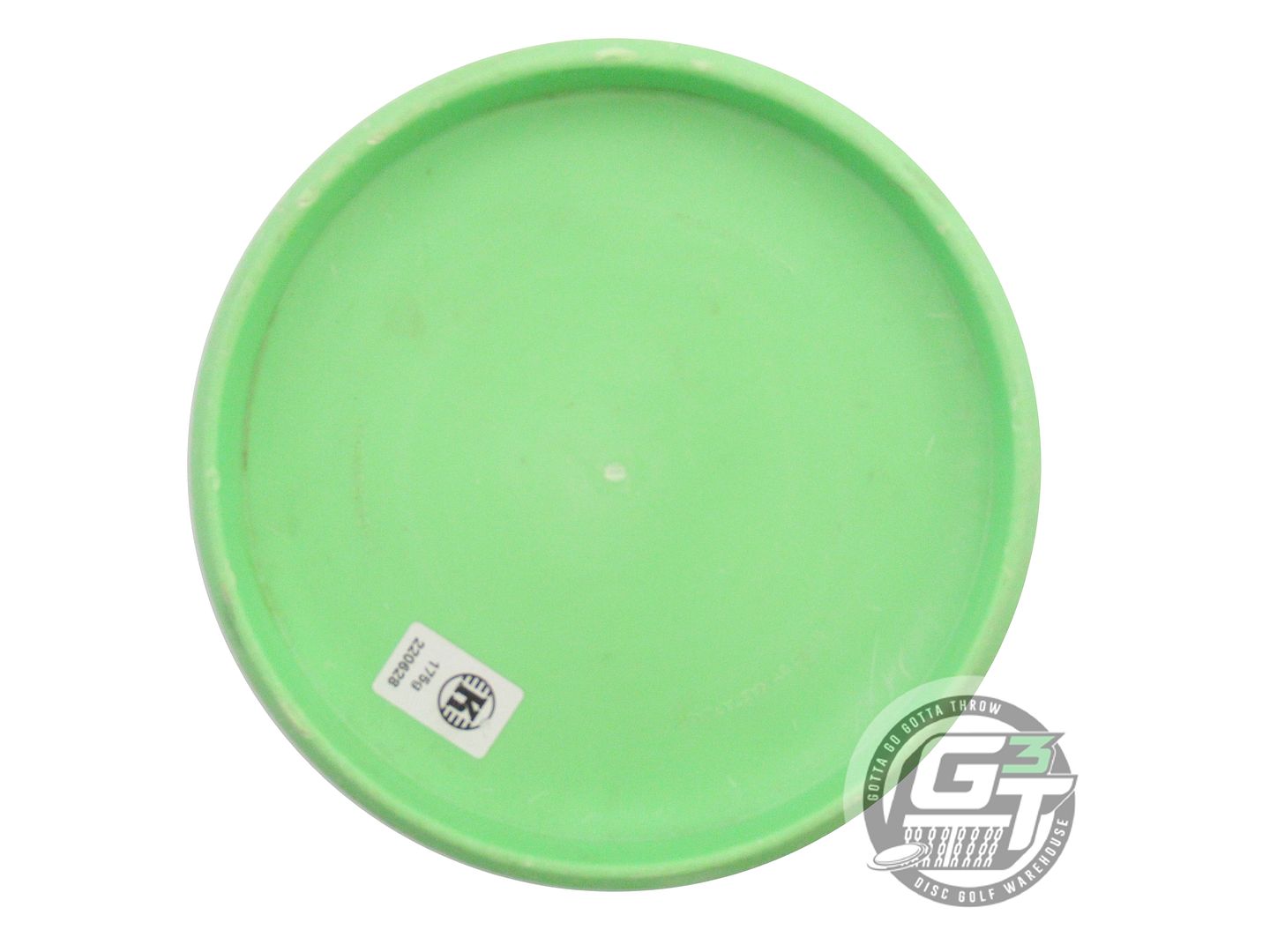 USED Kastaplast K3 Hard Reko 175g Lime Silver Foil Putter Golf Disc