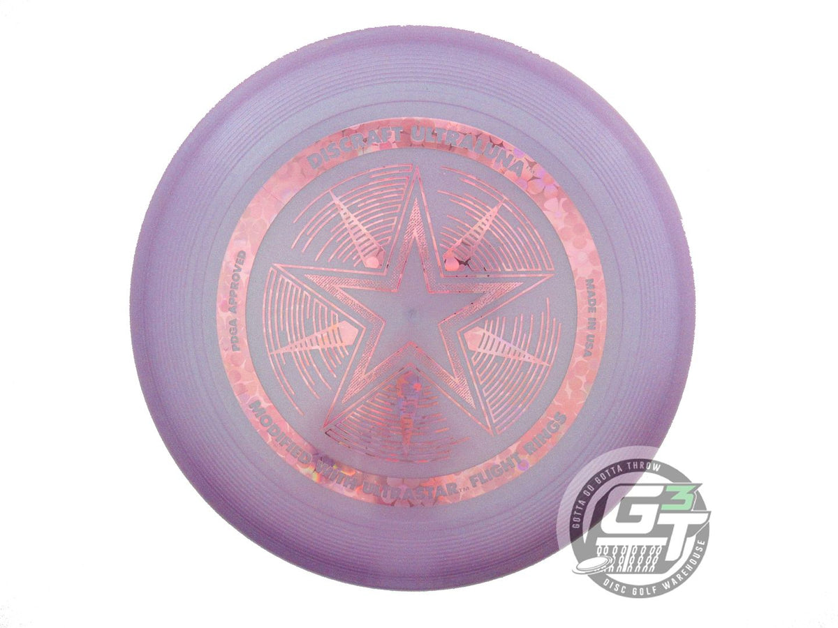 USED Discraft [BATTLE PACK] Metallic Z UltraLuna 173g Lilac-Pink Putter Disc
