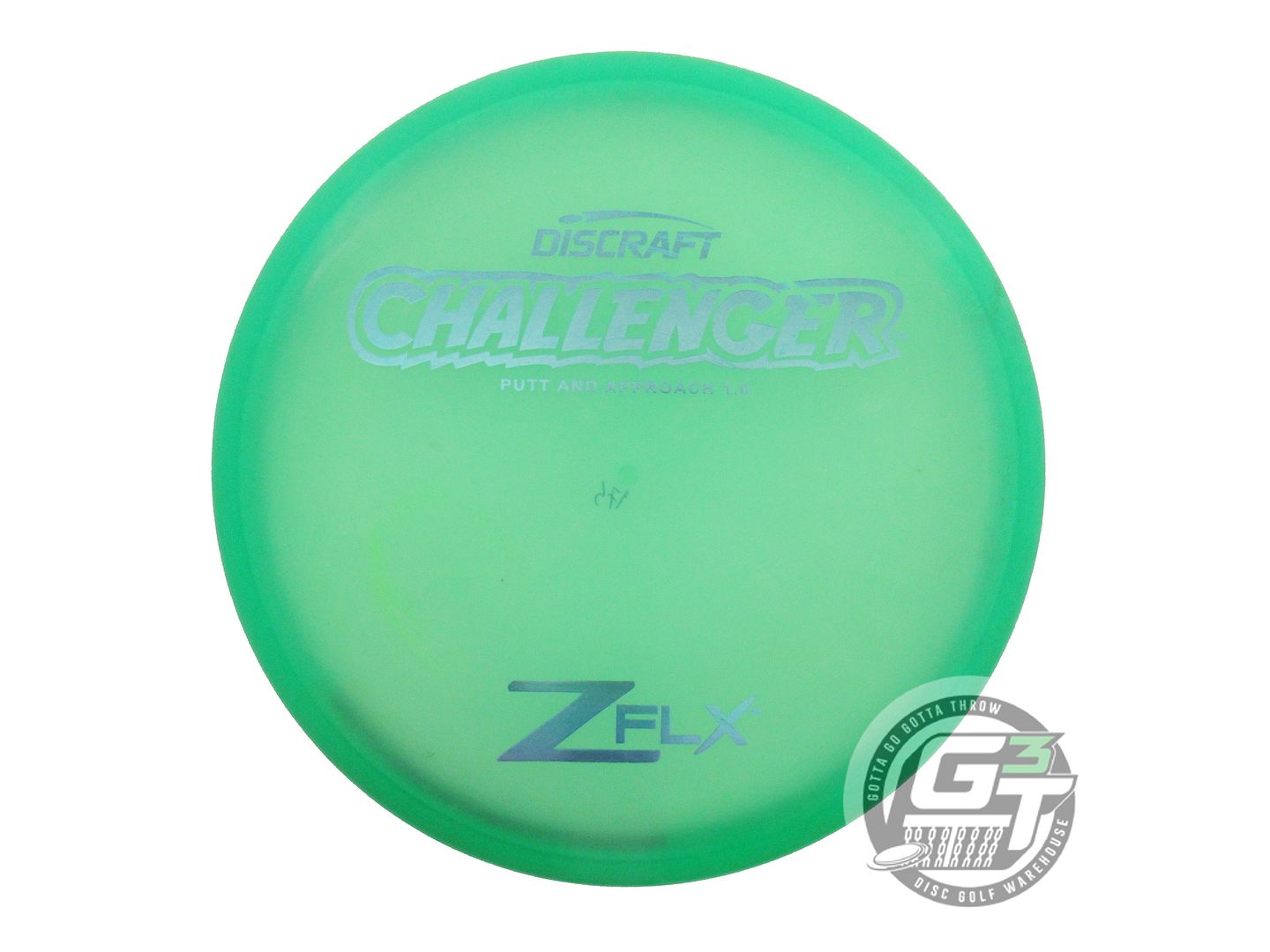 USED Discraft Z FLX Challenger 175g Green Aqua Foil Putter Golf Disc