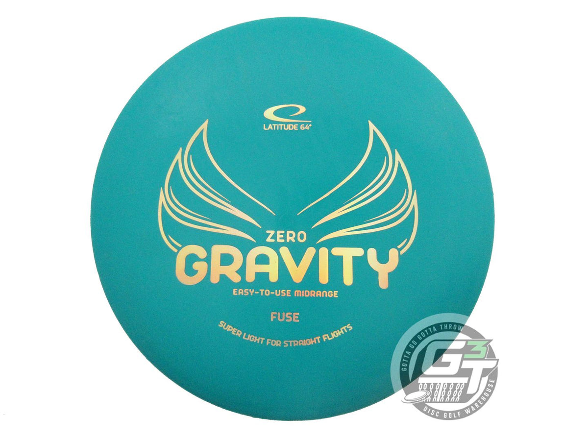 USED Latitude 64 Zero Gravity Fuse 126g Green Gold Holo Foil Midrange Golf Disc