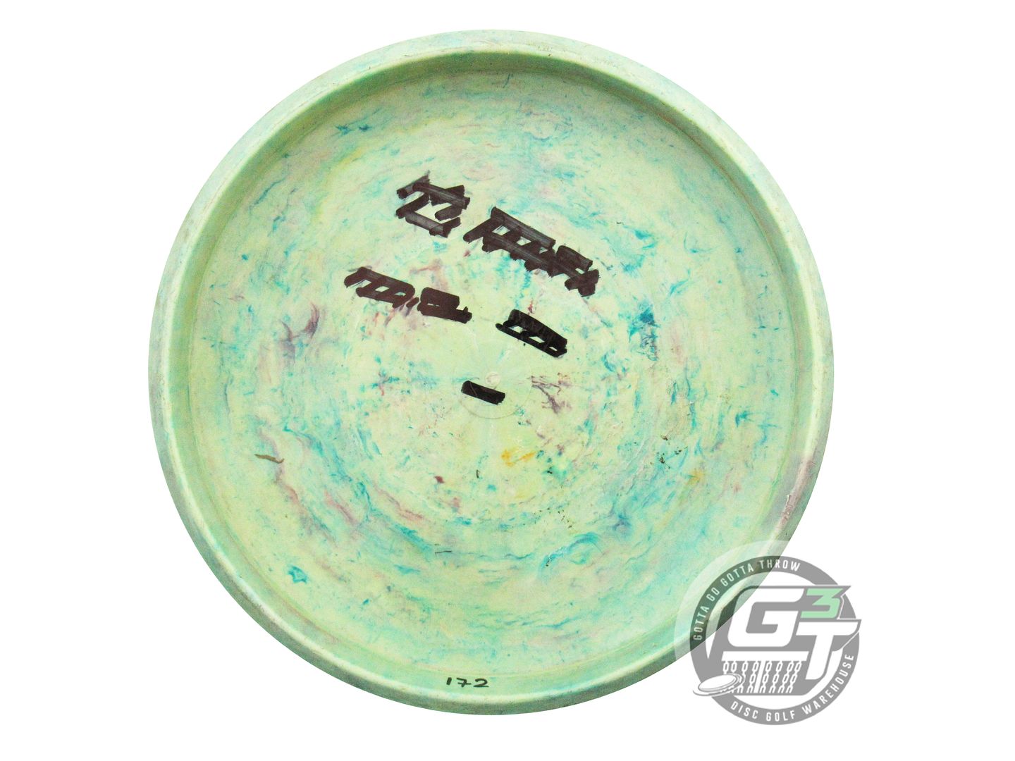 USED Innova [MANDUJANO] Galactic Aviar 172g Swirl Green Foil Putter Golf Disc