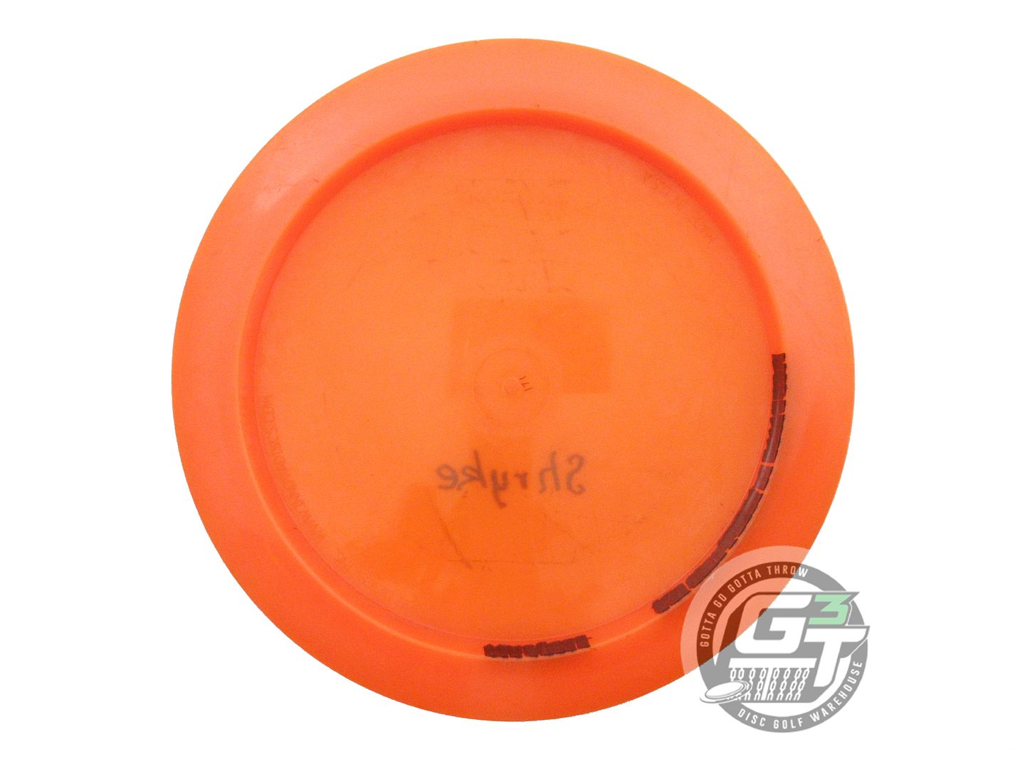 USED Innova Champion Shryke 171g Orange Wiped Stamp Distance Driver Golf Disc