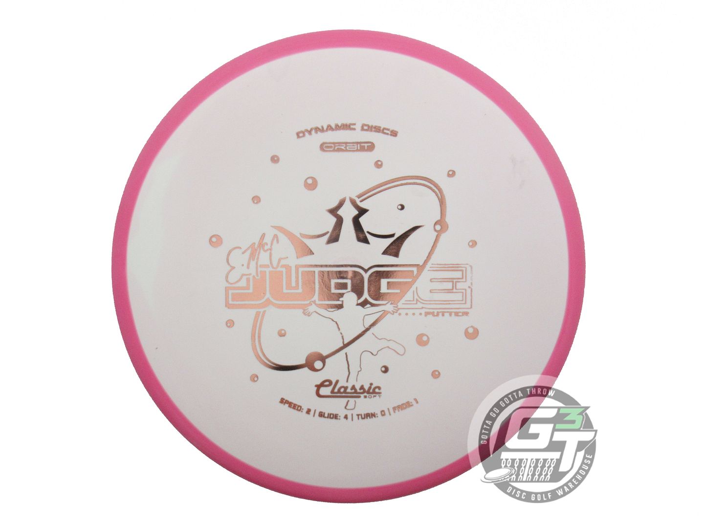 Dynamic Discs Classic Soft Orbit EMAC Judge Putter Golf Disc (Individually Listed)