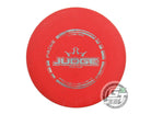 USED Dynamic Discs Prime Burst Judge 174g Red Silver Stamp Putter Golf Disc