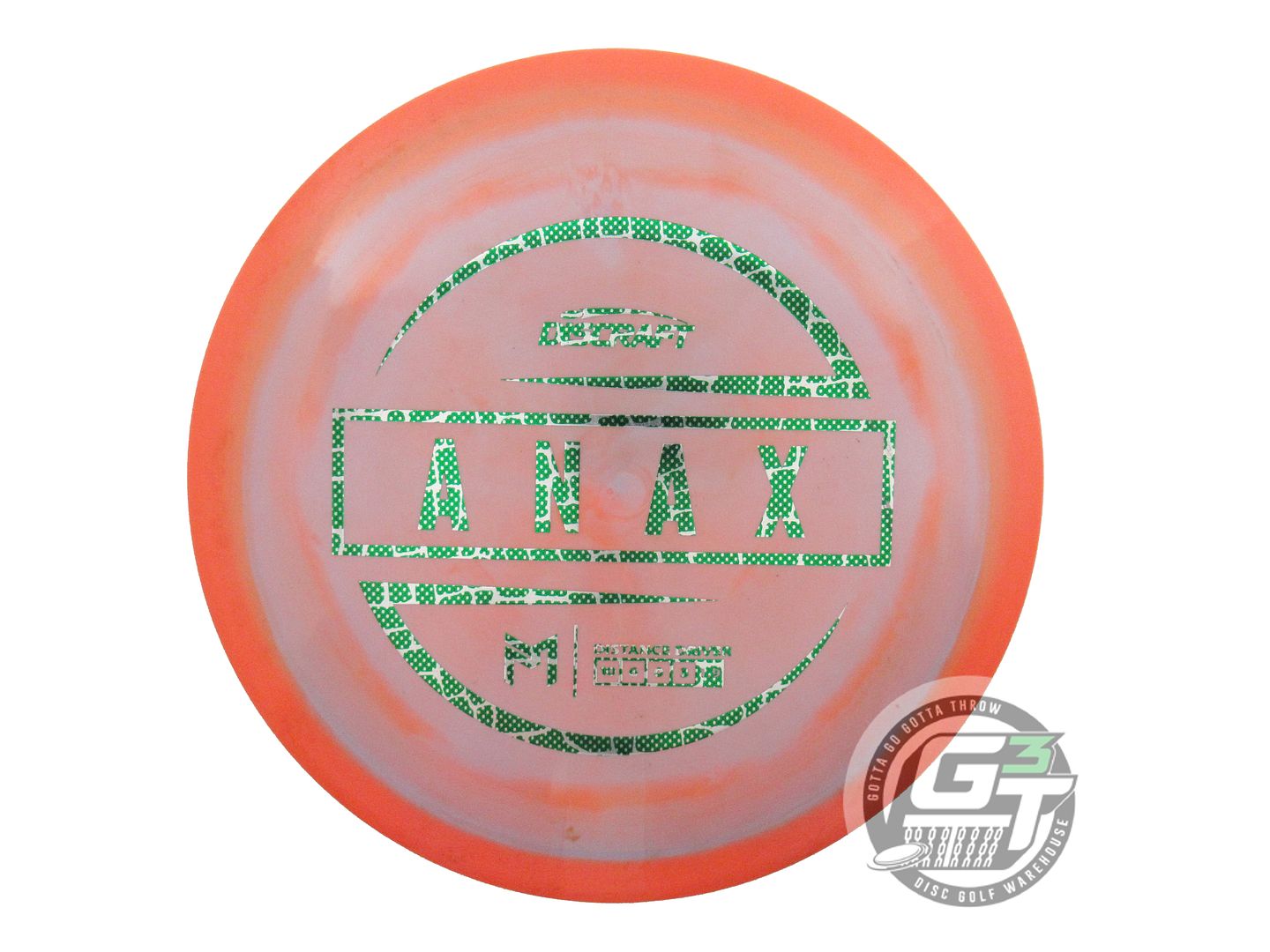 USED Discraft [McBETH] ESP Anax 174g Orange-Lilac Reptile Foil Driver Golf Disc