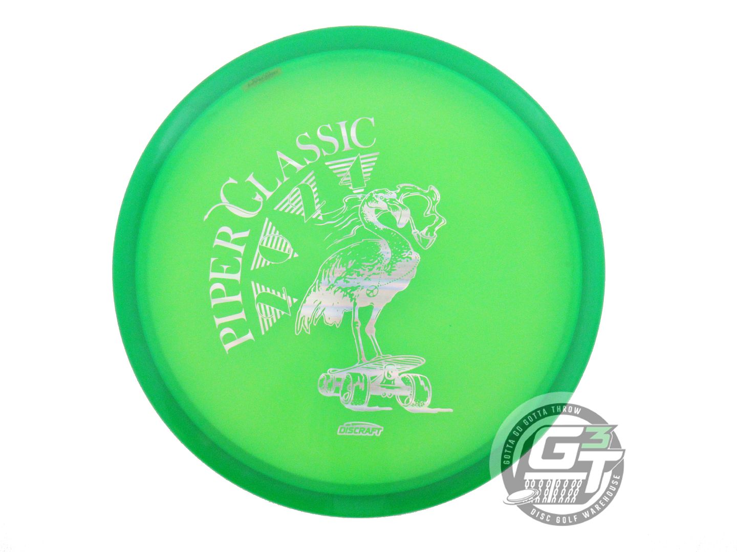 NOS Discraft Z Zone 171g Green Silver Holo Foil Putter Golf Disc