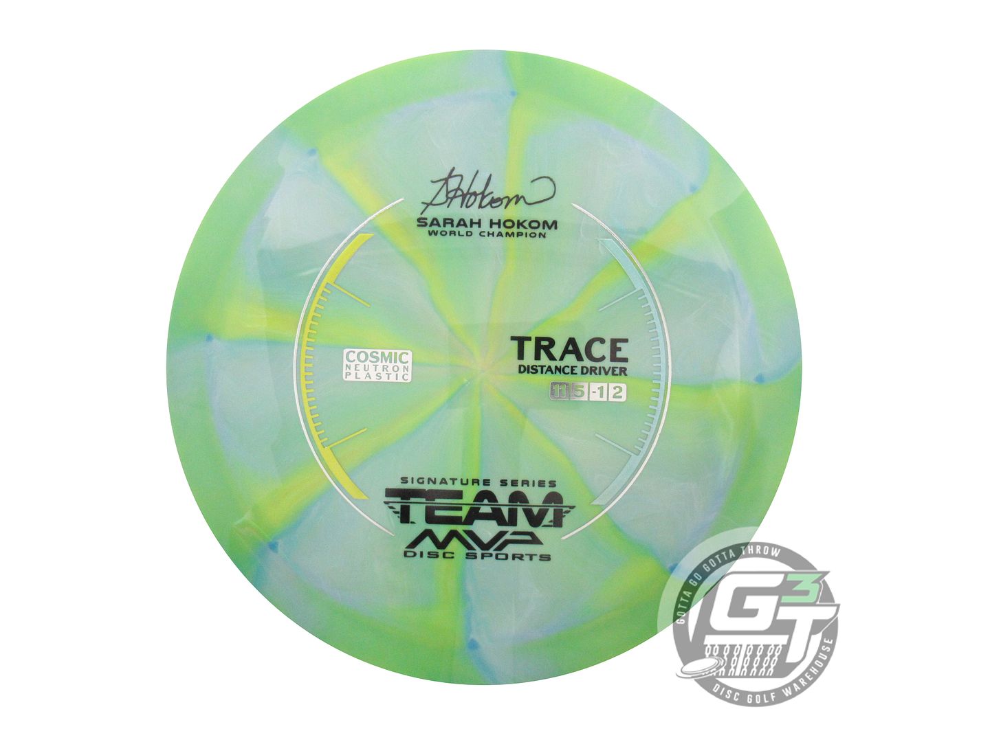 Streamline Cosmic Neutron Trace [Sarah Hokom Signature] Distance Driver Golf Disc (Individually Listed)