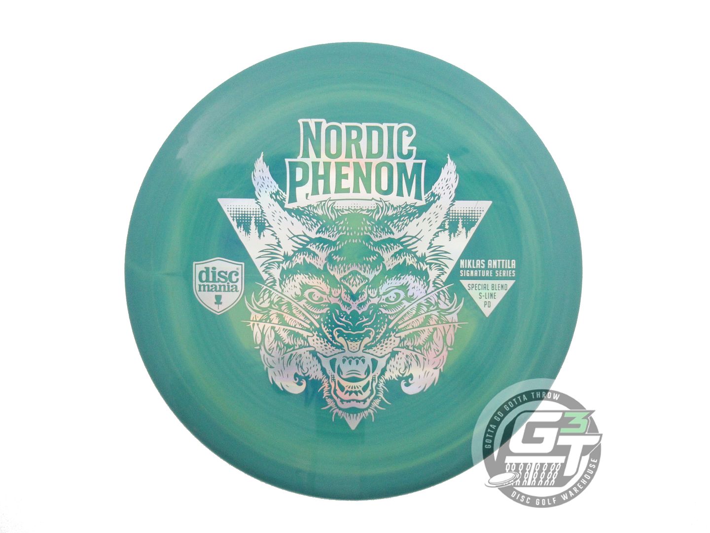 USED DiscMania NORDIC PHENOM Special Blend S-Line PD 173g Green Driver Golf Disc
