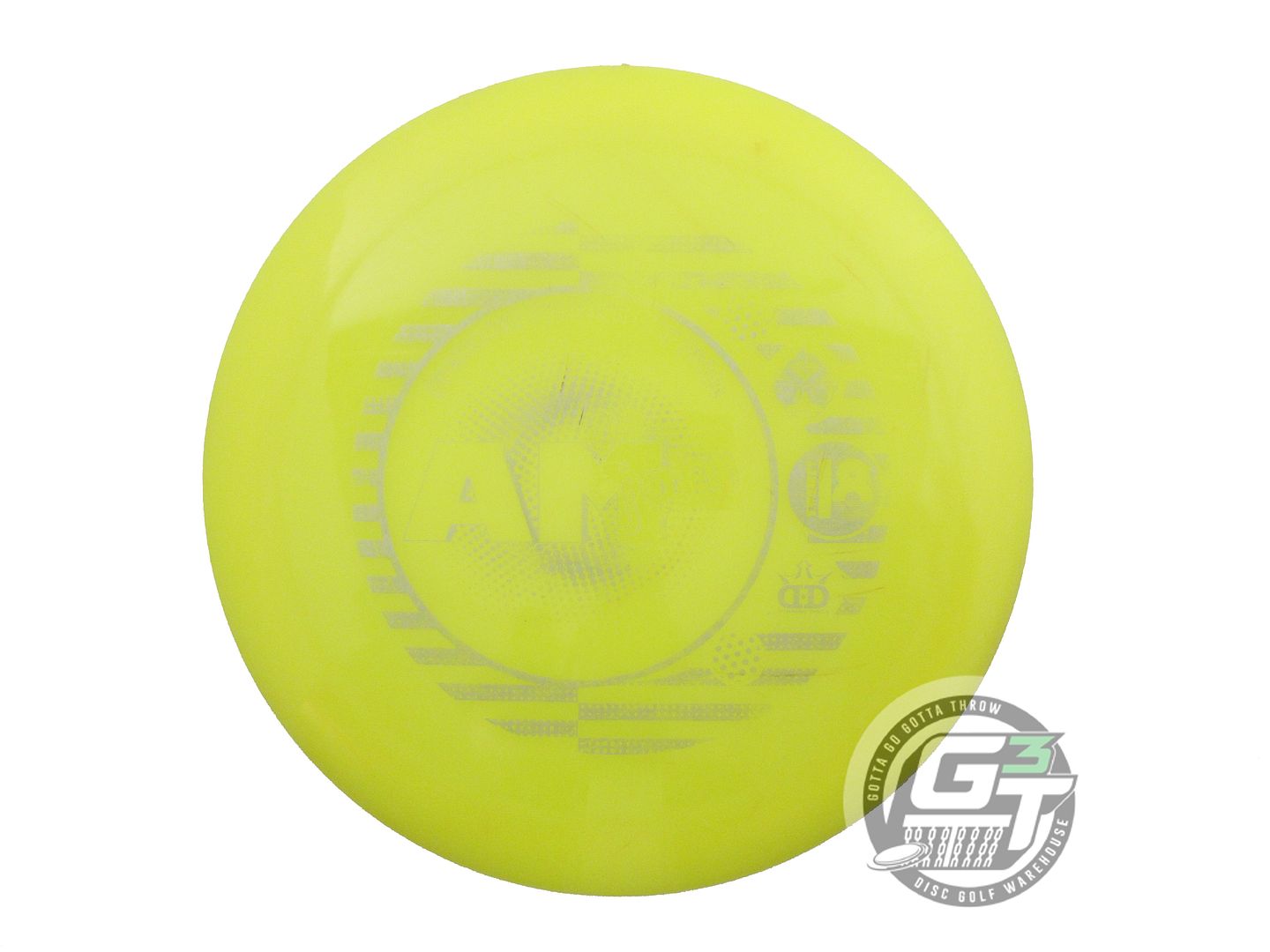 USED Latitude 64 Opto Explorer 175g Yellow Silver Stamp Distance Driver Disc
