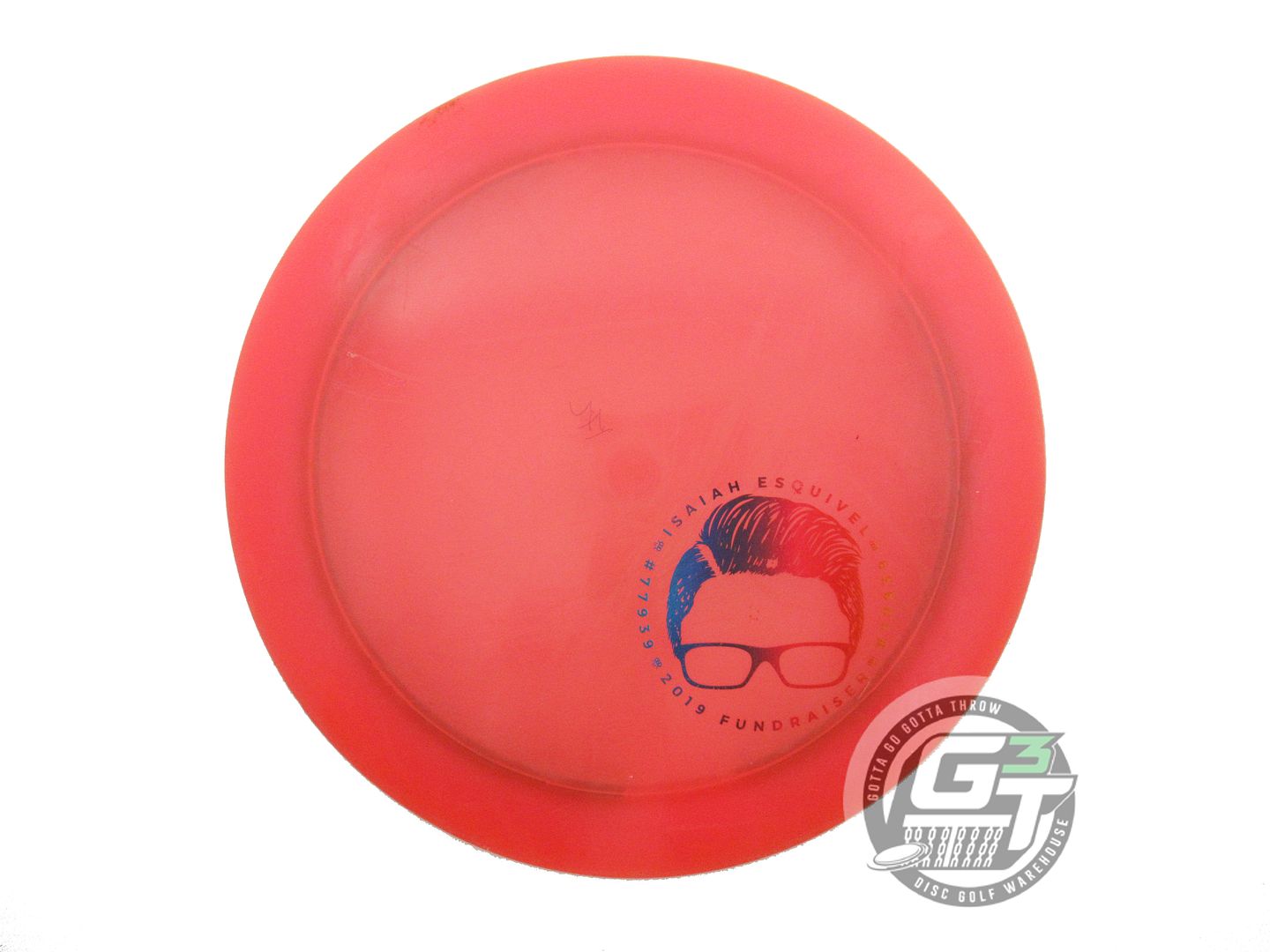 USED Latitude 64 Opto Ballista Pro 172g Red Rainbow Foil Distance Driver Disc