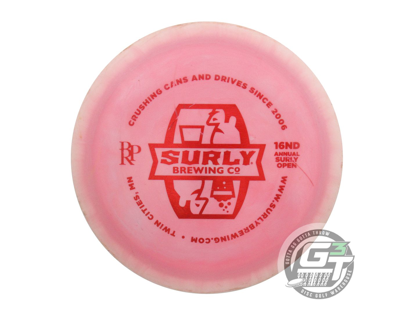 USED Discraft [McBETH] ESP Hades 174g Pink Red Holo Foil Driver Golf Disc