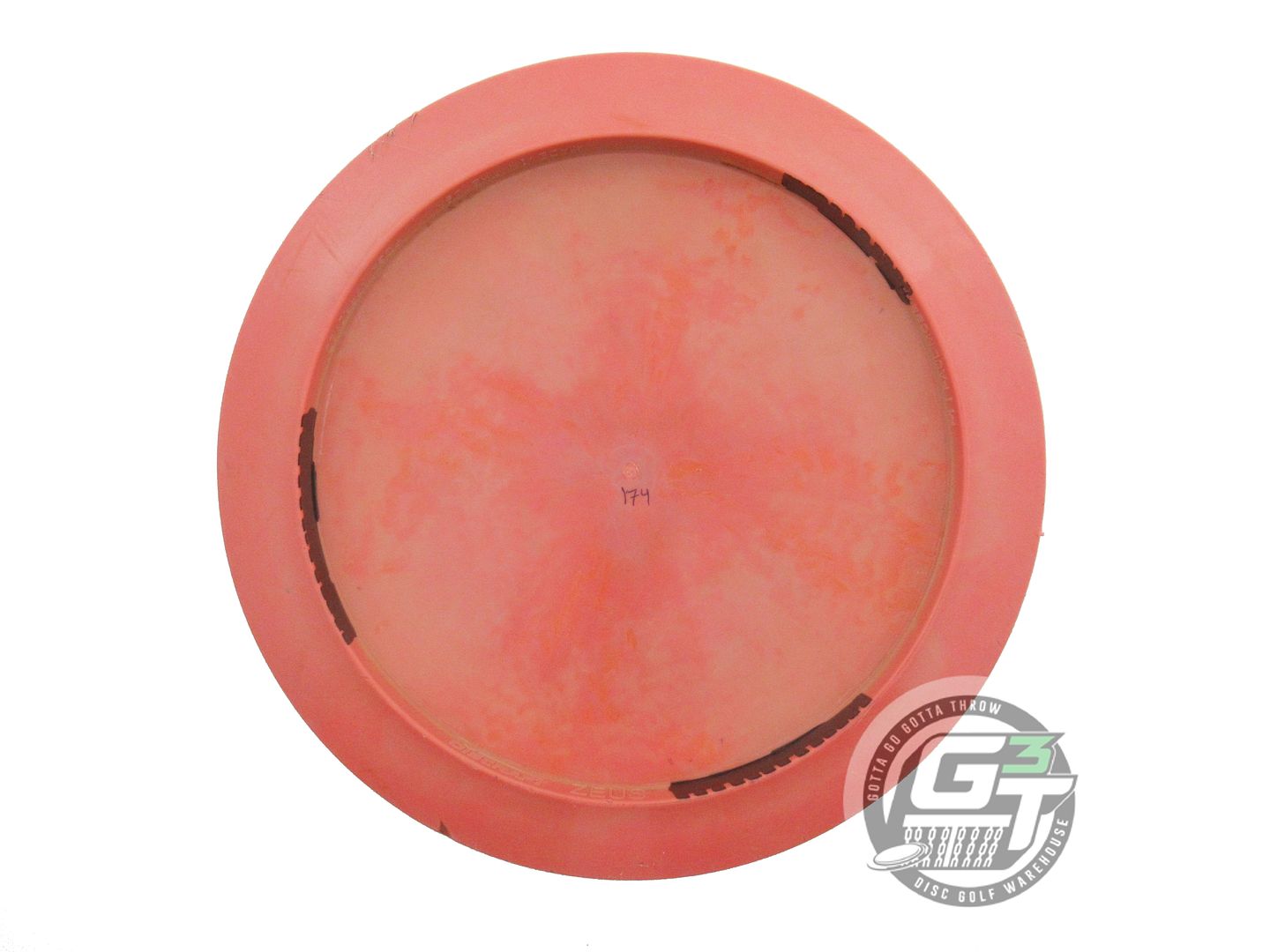 USED Discraft [McBETH] ESP Zeus 174g Salmon Sunset Foil Driver Golf Disc