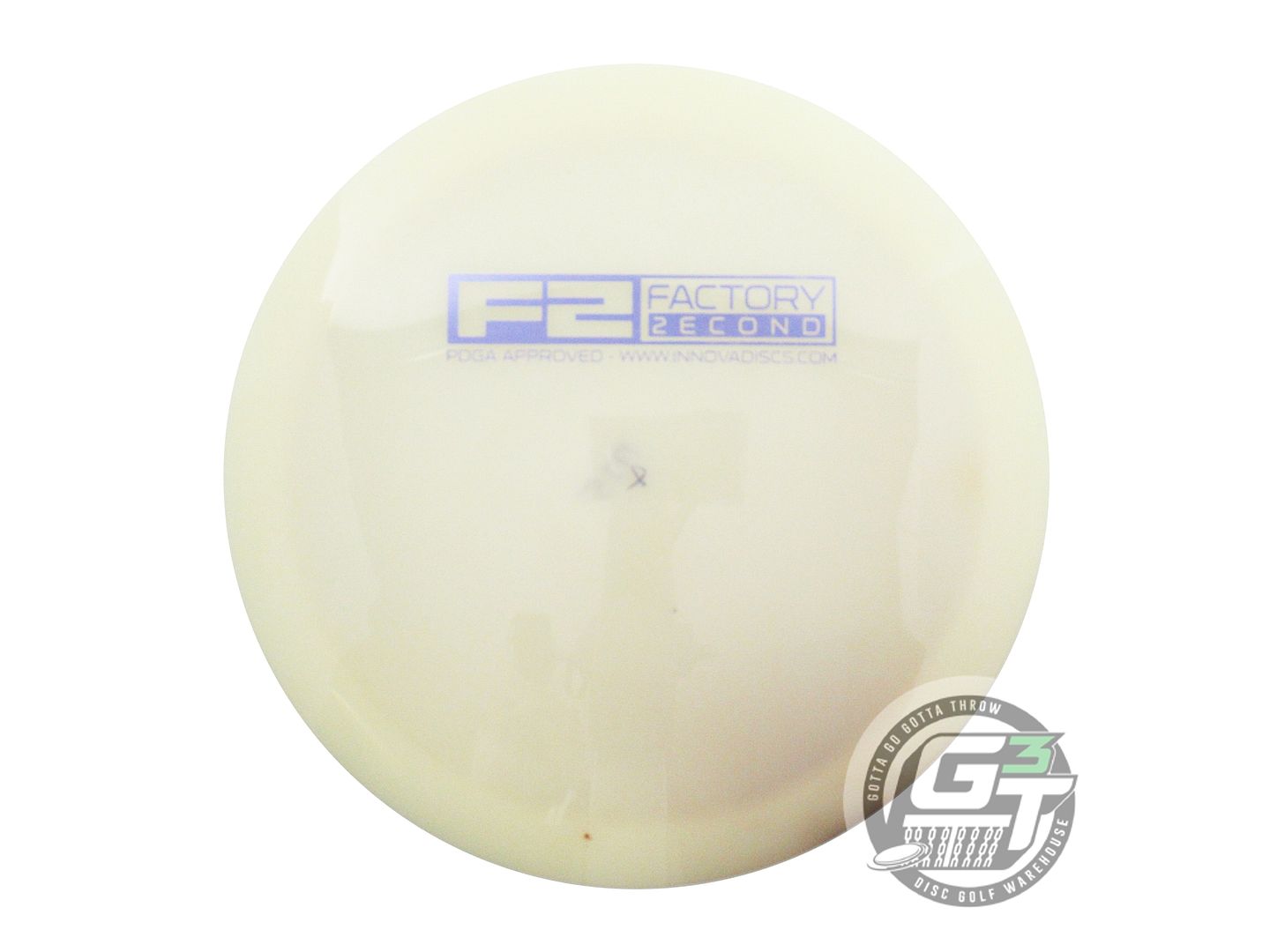 USED Innova X-OUT Champion Glow Firebird 175g White Distance Driver Golf Disc