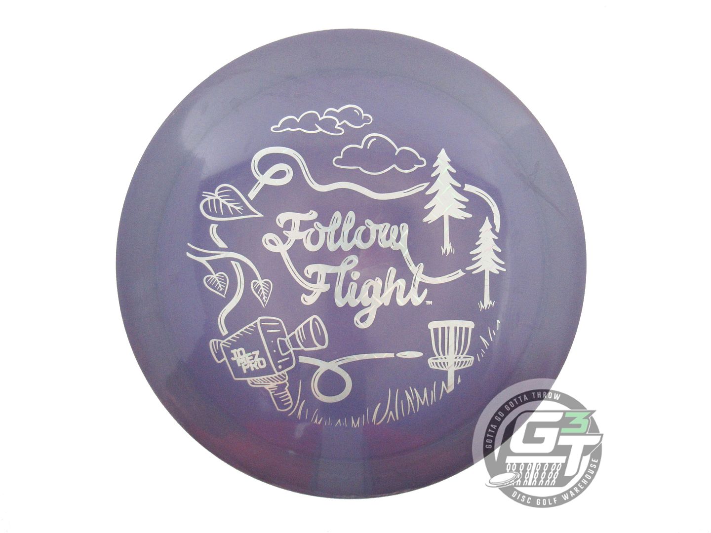 USED Discraft [McBETH] ESP Zeus 175g Purple Diamond Plate Foil Driver Golf Disc