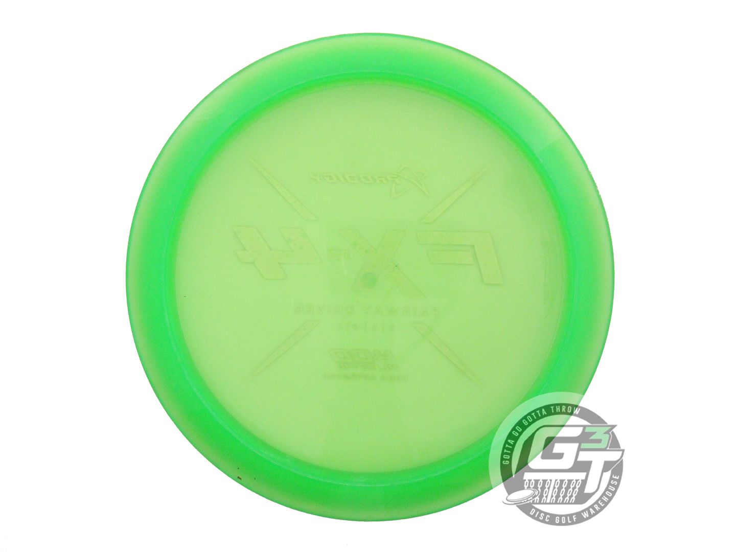 USED Prodigy Discs 400 FX4 173g Green Gold Star Foil Fairway Driver Golf Disc