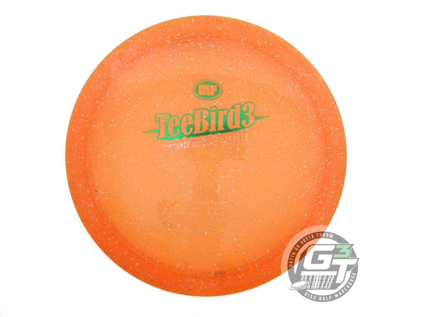 USED Innova Metal Flake Champion Teebird3 175g Orange Fairway Driver Golf Disc