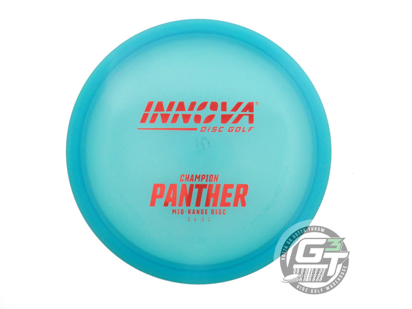 USED Innova Champion Panther 171g Blue Red Foil Midrange Golf Disc