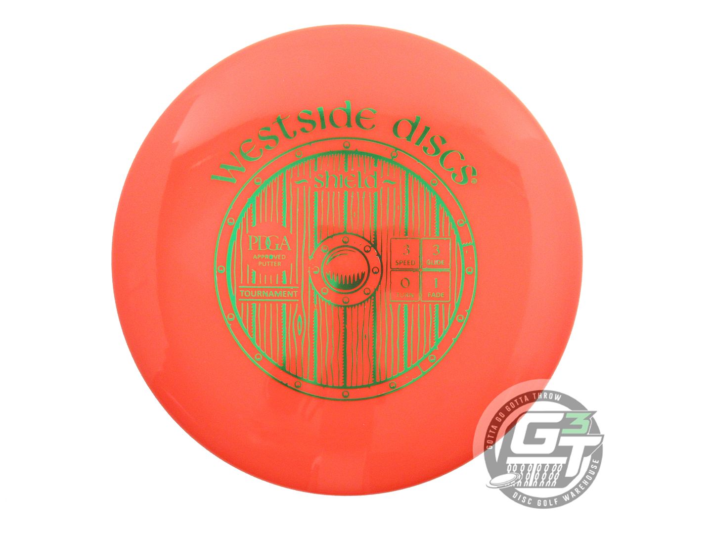 Westside Tournament Shield Putter Golf Disc (Individually Listed)