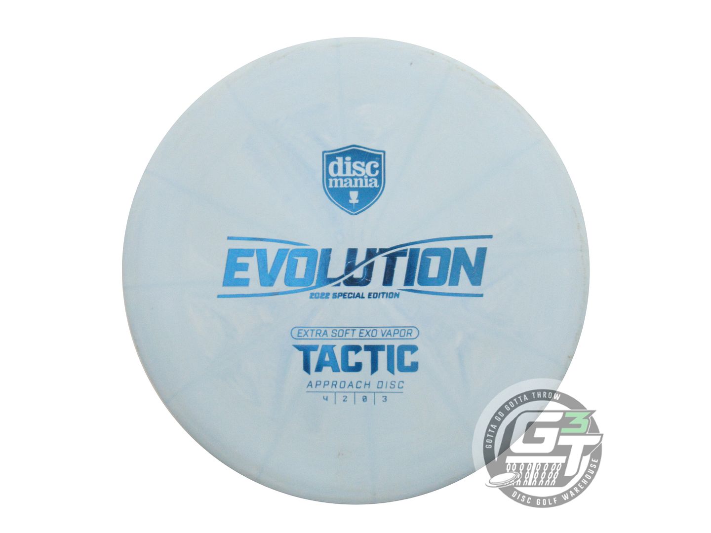 USED DiscMania [SE] EXO Extra Soft Vapor Tactic 174g Sky Blue Putter Golf Disc