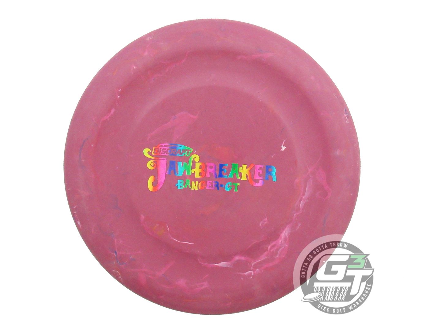 USED Discraft Jawbreaker Banger GT 175g Dark Pink Rainbow A Putter Golf Disc