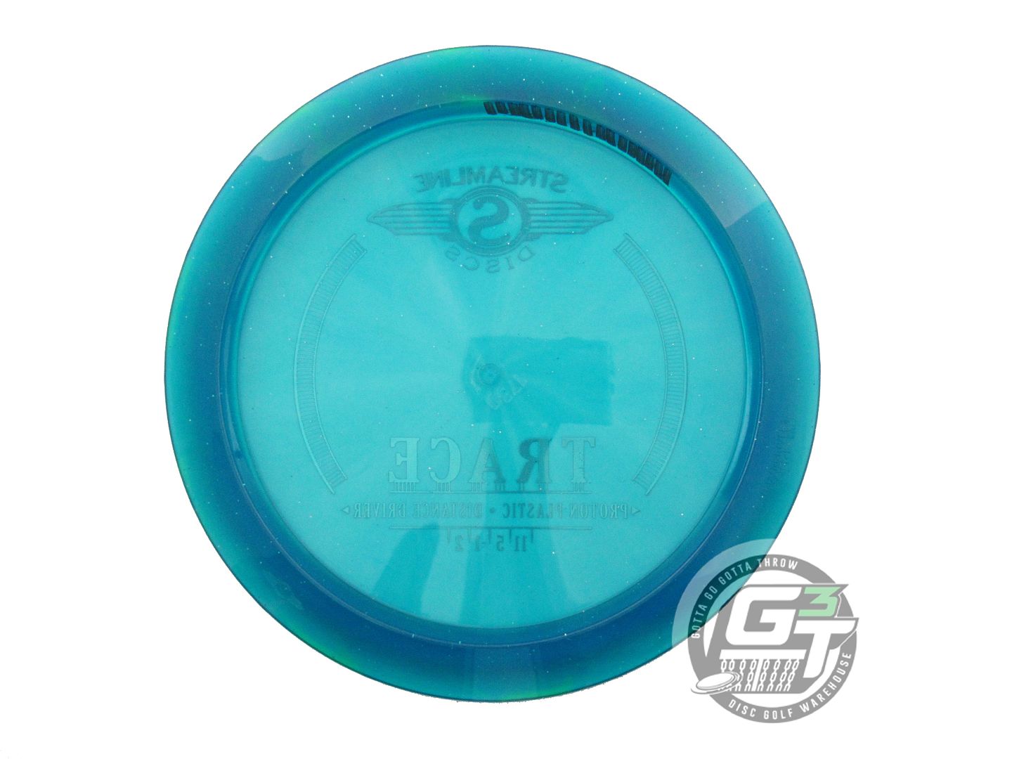USED Streamline Discs Proton Trace 173g Blue A Distance Driver Golf Disc