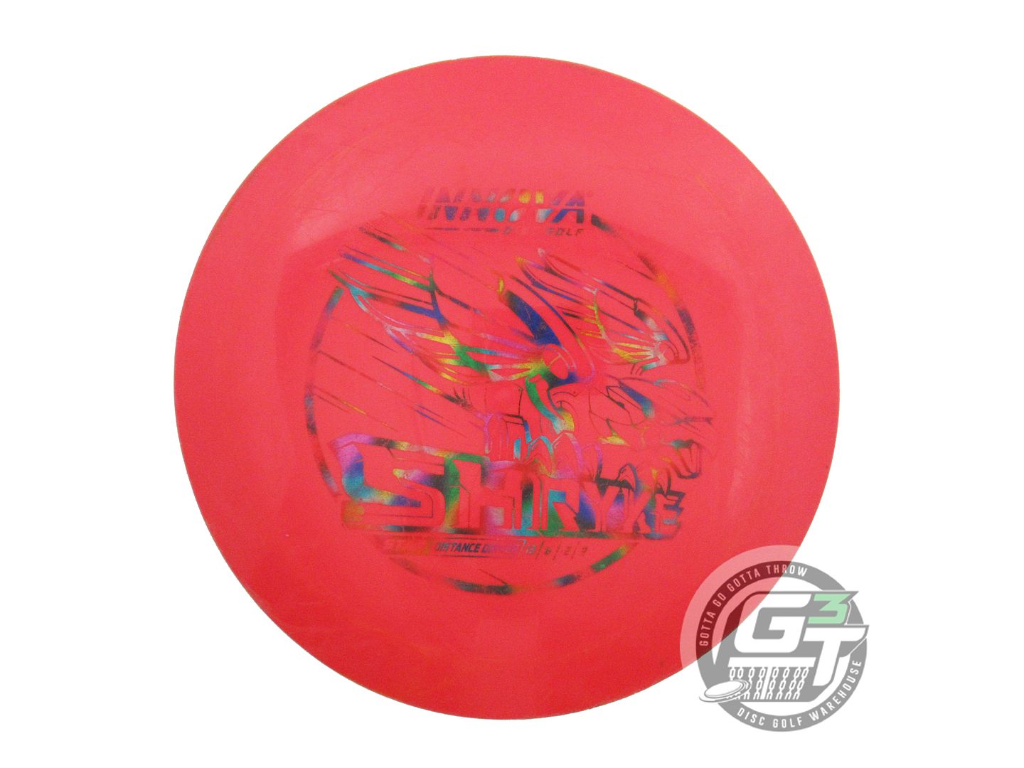 USED Innova Star Shryke 171g Red Jellybean Foil Distance Driver Golf Disc