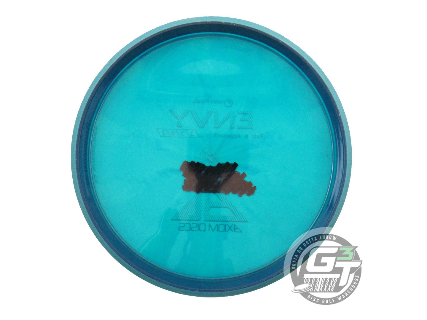 USED Axiom Discs Plasma Envy 172g Blue Teal Rim Putter Golf Disc