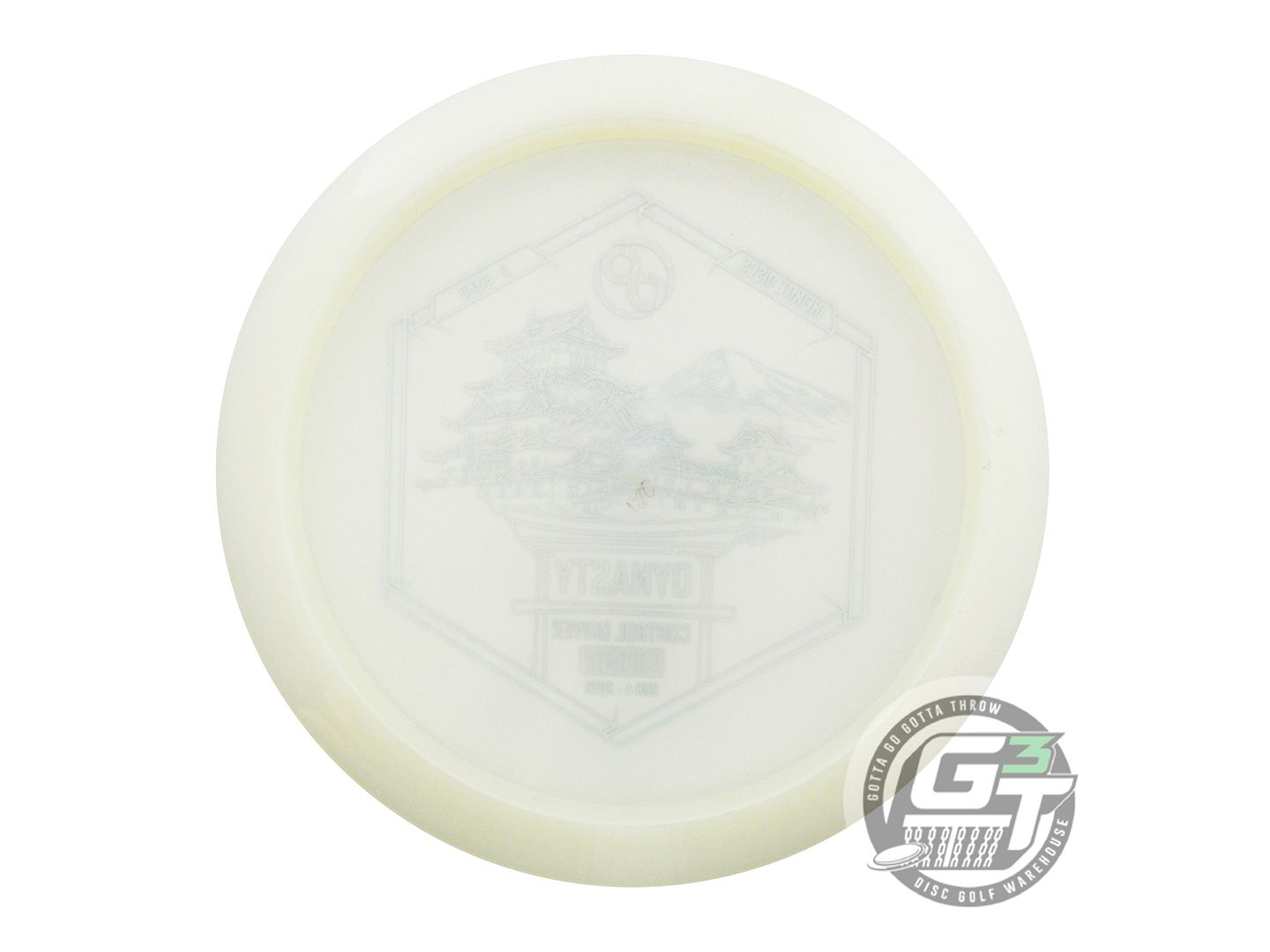 USED Infinite C-Blend Dynasty 170g White Teal Foil Fairway Driver Golf Disc