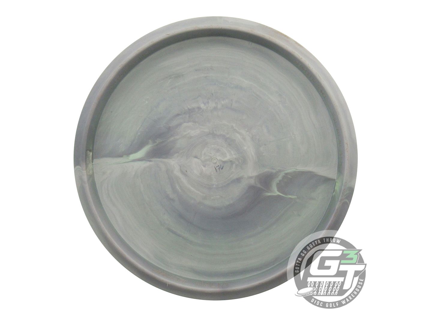 USED Discraft [McBETH] ESP Malta 176g Gray Black Stamp Midrange Golf Disc