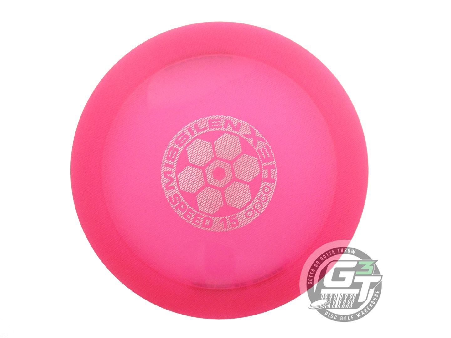 USED Latitude 64 Opto Hex Missilen 169g Pink Silver Foil Distance Driver Disc