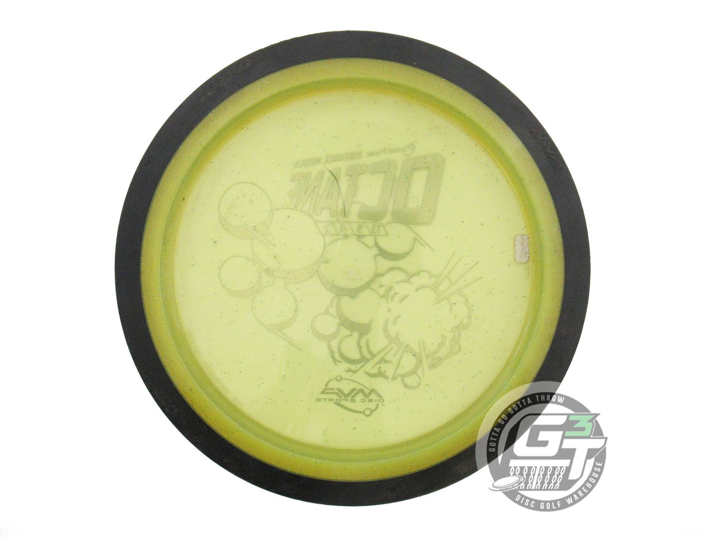 USED MVP Disc Sports Proton Octane 175g Yellow Distance Driver Golf Disc